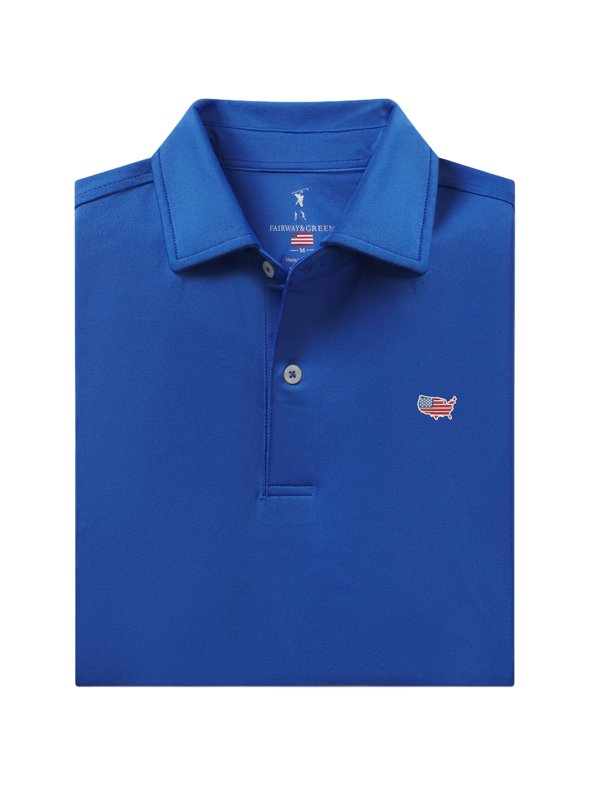 Fairway & Greene Usa Tournament Solid Polo